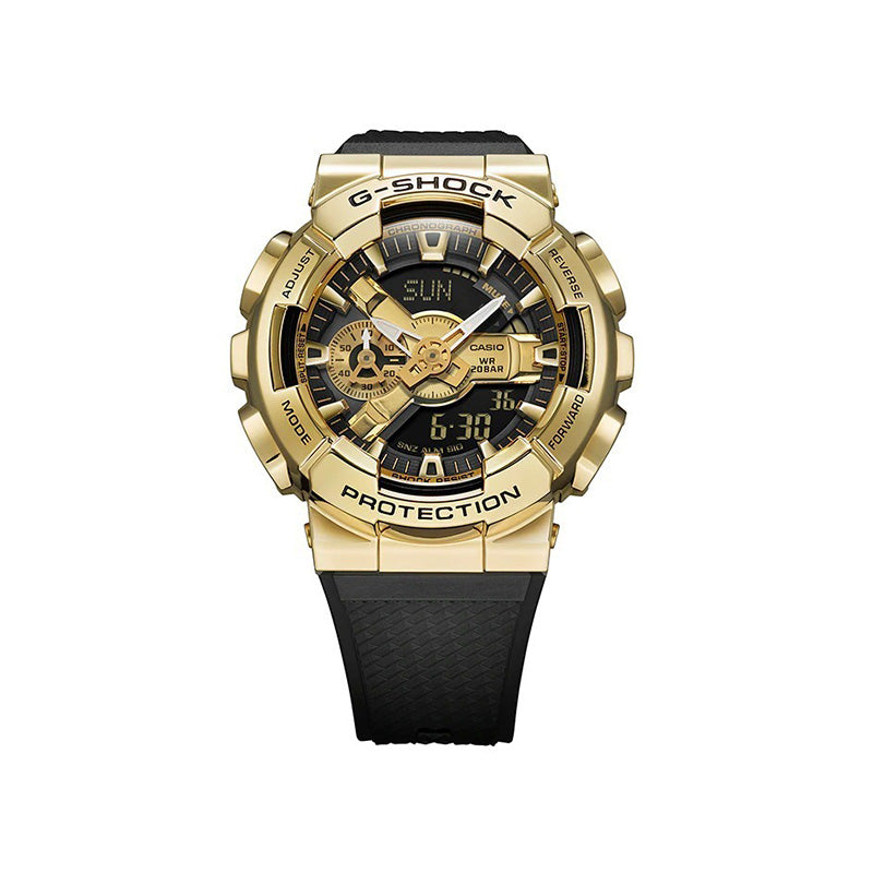 カシオG-SHOCK海外モデル Metal Coveredライン GM-110G-1A9